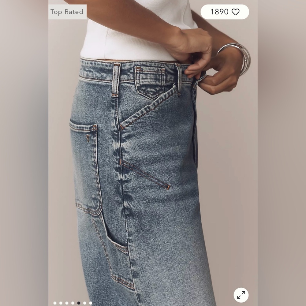 Anthropologie Pilcro Kayden Jeans 28 - Picture 5 of 11
